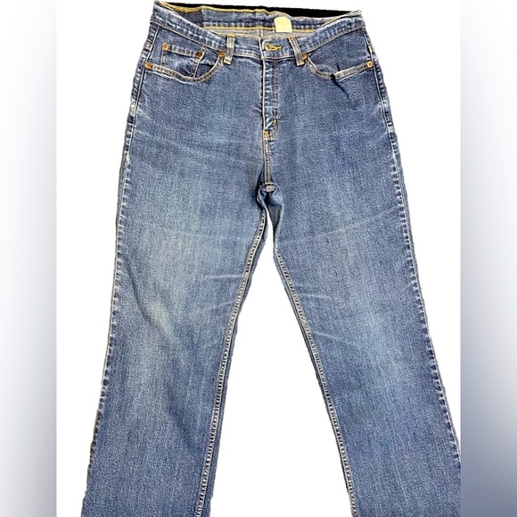 Vintage Levi’s 505 Women’s Straight Leg Jeans Size 10 Medium Blue 30x29 - Picture 4 of 8
